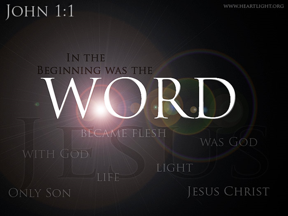 John 1:1-18 The Word