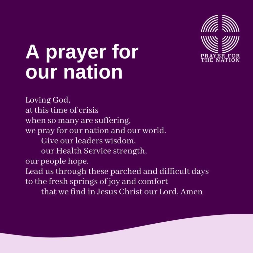 A prayer for our nation