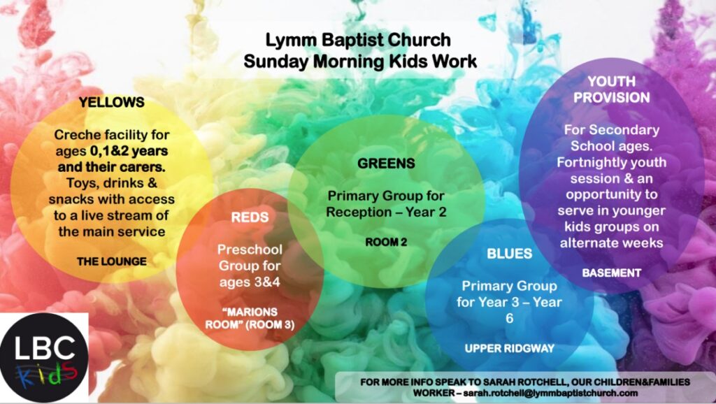 LBC Sunday Morning Children's Work